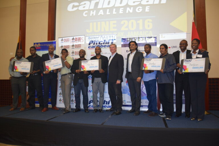3 Jamaican teams cop top spots in PitchIT Caribbean Slush GIA Competition